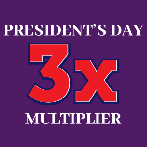 3X Multiplier  | 1:00pm-11:59pm
